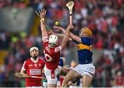 6 May 2023; Mark Kehoe of Tipperary in action against Declan Dalton of Cork during the Munster GAA Hurling Senior Championship Round 3 match between Cork and Tipperary at Páirc Uí Chaoimh in Cork. Photo by David Fitzgerald/Sportsfile