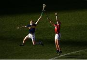 6 May 2023; Jake Morris of Tipperary in action against Ciaran Joyce of Cork during the Munster GAA Hurling Senior Championship Round 3 match between Cork and Tipperary at Páirc Uí Chaoimh in Cork. Photo by David Fitzgerald/Sportsfile