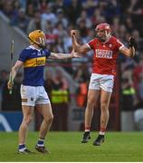 6 May 2023; Ciaran Joyce of Cork celebrates winning a free during the Munster GAA Hurling Senior Championship Round 3 match between Cork and Tipperary at Páirc Uí Chaoimh in Cork. Photo by David Fitzgerald/Sportsfile