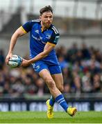 6 May 2023; Hugo Keenan of Leinster during the United Rugby Championship Quarter-Final between Leinster and Cell C Sharks at the Aviva Stadium in Dublin. Photo by Harry Murphy/Sportsfile