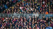 7 May 2023; A section of the 11,867 attendees watch the game from the main stand during the Connacht GAA Football Senior Championship Final match between Sligo and Galway at Hastings Insurance MacHale Park in Castlebar, Mayo. Photo by Ray McManus/Sportsfile