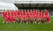 7 May 2023; The Cork squad before the Electric Ireland Minor A All-Ireland Championship Final match between Cork and Waterford at UPMC Nowlan Park in Kilkenny. Photo by Stephen Marken/Sportsfile