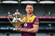 8 May 2023; Eoghan Nolan of Wexford during the Tailteann Cup launch at Croke Park in Dublin. Photo by David Fitzgerald/Sportsfile