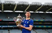 8 May 2023; Padraig O’Toole of Wicklow during the Tailteann Cup launch at Croke Park in Dublin. Photo by David Fitzgerald/Sportsfile