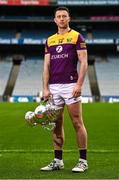 8 May 2023; Eoghan Nolan of Wexford during the Tailteann Cup launch at Croke Park in Dublin. Photo by David Fitzgerald/Sportsfile