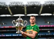8 May 2023; Paddy Maguire of Leitrim during the Tailteann Cup launch at Croke Park in Dublin. Photo by David Fitzgerald/Sportsfile