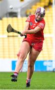 7 May 2023; Caoimhe O'Donoghue of Cork during the Electric Ireland Minor A All-Ireland Championship Final match between Cork and Waterford at UPMC Nowlan Park in Kilkenny. Photo by Stephen Marken/Sportsfile