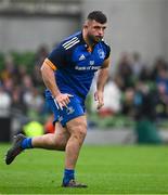 6 May 2023; Michael Milne of Leinster during the United Rugby Championship Quarter-Final between Leinster and Cell C Sharks at Aviva Stadium in Dublin. Photo by Brendan Moran/Sportsfile