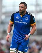 6 May 2023; Jason Jenkins of Leinster during the United Rugby Championship Quarter-Final between Leinster and Cell C Sharks at Aviva Stadium in Dublin. Photo by Brendan Moran/Sportsfile