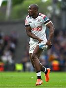 6 May 2023; Makazole Mapimpi of Cell C Sharks during the United Rugby Championship Quarter-Final between Leinster and Cell C Sharks at Aviva Stadium in Dublin. Photo by Brendan Moran/Sportsfile