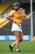 7 May 2023; Aoibeann Donnelly of Antrim during the Electric Ireland Minor A Shield All-Ireland Championship Final match between Antrim and Limerick at UPMC Nowlan Park in Kilkenny. Photo by Stephen Marken/Sportsfile