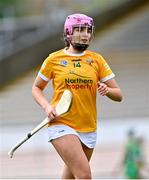 7 May 2023; Mary McArthur of Antrim during the Electric Ireland Minor A Shield All-Ireland Championship Final match between Antrim and Limerick at UPMC Nowlan Park in Kilkenny. Photo by Stephen Marken/Sportsfile