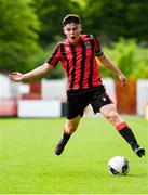 6 May 2023; Dane Mahon of Cherry Orchard FC during the FAI Under 17 Cup Final 2022/23 match between Cherry Orchard FC and St Kevin’s Boys FC at Richmond Park in Dublin. Photo by Tyler Miller/Sportsfile
