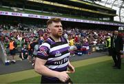 7 May 2023; Levi Vaughan of Terenure during the Energia All-Ireland League Men's Division 1A Final match between Clontarf and Terenure at the Aviva Stadium in Dublin. Photo by Harry Murphy/Sportsfile