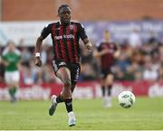 1 May 2023; Jonathan Afolabi of Bohemians during the SSE Airtricity Men's Premier Division match between Bohemians and Cork City at Dalymount Park in Dublin. Photo by Harry Murphy/Sportsfile