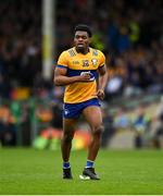 7 May 2023; Ikem Ugweru of Clare during the Munster GAA Football Senior Championship Final match between Kerry and Clare at LIT Gaelic Grounds in Limerick. Photo by David Fitzgerald/Sportsfile