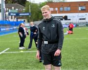 10 May 2023; Leinster player Jamie Osborne during a Leinster Rugby Inclusion Rugby open day at Energia Park in Dublin. Photo by Piaras Ó Mídheach/Sportsfile