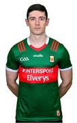 8 March 2023; Conor Loftus during a Mayo football squad portraits session at the Connacht GAA Centre of Excellence in Bekan, Mayo. Photo by Seb Daly/Sportsfile