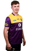 6 March 2023; Cathal Dunbar during a Wexford hurling squad portrait session at Wexford GAA Centre of Excellence in Ferns, Wexford. Photo by Eóin Noonan/Sportsfile