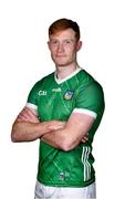 13 April 2023; William O'Donoghue poses for a portrait during a Limerick squad portrait session in Limerick. Photo by Piaras Ó Mídheach/Sportsfile