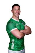 13 April 2023; Seán Finn poses for a portrait during a Limerick squad portrait session in Limerick. Photo by Piaras Ó Mídheach/Sportsfile