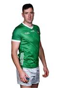 13 April 2023; Diarmaid Byrnes poses for a portrait during a Limerick squad portrait session in Limerick. Photo by Piaras Ó Mídheach/Sportsfile