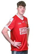 17 April 2023; Eoin Downey during a Cork hurling squad portraits session at Páirc Uí Chaoimh in Cork. Photo by Seb Daly/Sportsfile