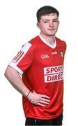 17 April 2023; Darragh Flynn during a Cork hurling squad portraits session at Páirc Uí Chaoimh in Cork. Photo by Seb Daly/Sportsfile