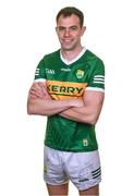 20 April 2023; Jack Barry poses for a portrait during a Kerry football squad portrait session at Fitzgerald Stadium in Killarney, Kerry. Photo by Brendan Moran/Sportsfile