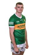 20 April 2023; Diarmuid O'Connor poses for a portrait during a Kerry football squad portrait session at Fitzgerald Stadium in Killarney, Kerry. Photo by Brendan Moran/Sportsfile