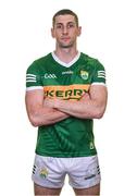 20 April 2023; Paul Geaney poses for a portrait during a Kerry football squad portrait session at Fitzgerald Stadium in Killarney, Kerry. Photo by Brendan Moran/Sportsfile