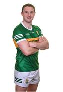 20 April 2023; Tadhg Morley poses for a portrait during a Kerry football squad portrait session at Fitzgerald Stadium in Killarney, Kerry. Photo by Brendan Moran/Sportsfile