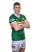 20 April 2023; Ronan Buckley poses for a portrait during a Kerry football squad portrait session at Fitzgerald Stadium in Killarney, Kerry. Photo by Brendan Moran/Sportsfile