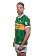 20 April 2023; Adrian Spillane poses for a portrait during a Kerry football squad portrait session at Fitzgerald Stadium in Killarney, Kerry. Photo by Brendan Moran/Sportsfile