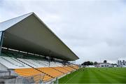 10 May 2023; A general view of the stadium before the oneills.com Leinster GAA Hurling U20 Championship Semi-Final match between Offaly and Dublin at Glenisk O'Connor Park in Tullamore, Offaly. Photo by Piaras Ó Mídheach/Sportsfile