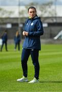 11 May 2023; Republic of Ireland manager Megan Smyth-Lynch before the Women's U16 International Friendly match between Republic of Ireland and Germany at St Kevins FC in Dublin. Photo by Tyler Miller/Sportsfile