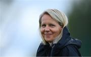 11 May 2023; Germany manager Friederike Kromp before the Women's U16 International Friendly match between Republic of Ireland and Germany at St Kevins FC in Dublin. Photo by Tyler Miller/Sportsfile