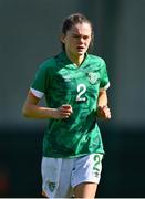 11 May 2023; Aoibhe Brennan of Republic of Ireland during the Women's U16 International Friendly match between Republic of Ireland and Germany at St Kevins FC in Dublin. Photo by Tyler Miller/Sportsfile