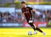 12 May 2023; Jordan Flores of Bohemians during the SSE Airtricity Men's Premier Division match between Bohemians and Derry City at Dalymount Park in Dublin. Photo by Stephen McCarthy/Sportsfile
