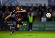 12 May 2023; Krystian Nowak of Bohemians during the SSE Airtricity Men's Premier Division match between Bohemians and Derry City at Dalymount Park in Dublin. Photo by Tyler Miller/Sportsfile