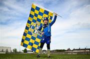 13 May 2023; Clare supporter Shane Hinsley from Shannon, Clare, before the Munster GAA Hurling Senior Championship Round 3 match between Waterford and Clare at FBD Semple Stadium in Thurles, Tipperary. Photo by Eóin Noonan/Sportsfile