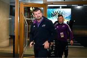 13 May 2023; Munster head coach Graham Rowntree arrives before the United Rugby Championship Semi-Final match between Leinster and Munster at the Aviva Stadium in Dublin. Photo by Harry Murphy/Sportsfile