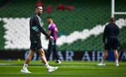 13 May 2023; Dave Kearney of Leinster walks the pitch before the United Rugby Championship Semi-Final match between Leinster and Munster at the Aviva Stadium in Dublin. Photo by Brendan Moran/Sportsfile