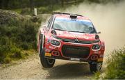 13 May 2023; Yohan Rossel and Arnaud Dunand in the their Citroen C3 during day three of the FIA World Rally Championship Portugal in Porto, Portugal. Photo by Philip Fitzpatrick/Sportsfile