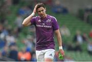 13 May 2023; Joey Carbery of Munster before the United Rugby Championship Semi-Final match between Leinster and Munster at the Aviva Stadium in Dublin. Photo by Seb Daly/Sportsfile