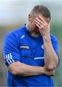 13 May 2023; Laois manager Billy Sheehan during the closing stages of the Tailteann Cup Group 1 Round 1 match between Cavan and Laois at Kingspan Breffni in Cavan. Photo by Stephen McCarthy/Sportsfile