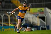 13 May 2023; Ian Galvin of Clare celebrates after scoring his side's first goal during the Munster GAA Hurling Senior Championship Round 3 match between Waterford and Clare at FBD Semple Stadium in Thurles, Tipperary. Photo by Eóin Noonan/Sportsfile