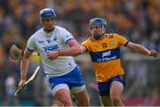 13 May 2023; Austin Gleeson of Waterford in action against Shane O'Donnell of Clare during the Munster GAA Hurling Senior Championship Round 3 match between Waterford and Clare at FBD Semple Stadium in Thurles, Tipperary. Photo by Ray McManus/Sportsfile