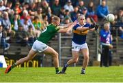13 May 2023; Willie Eviston of Tipperary in action against Conor Gray of Meath during the Tailteann Cup Group 2 Round 1 match between Meath and Tipperary at Páirc Tailteann in Navan, Meath. Photo by Tyler Miller/Sportsfile