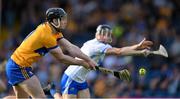 13 May 2023; Tony Kelly of Clare in action against Jamie Barron of Waterford during the Munster GAA Hurling Senior Championship Round 3 match between Waterford and Clare at FBD Semple Stadium in Thurles, Tipperary. Photo by Ray McManus/Sportsfile